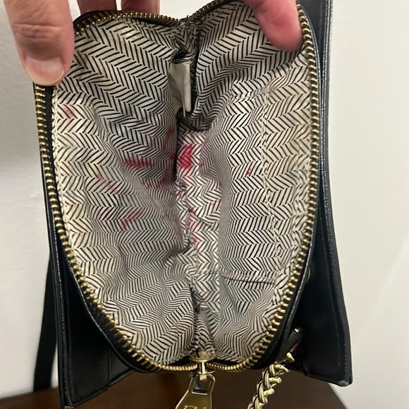 Steve Madden Black Crossbody Bag with Multicolor Strap - Picture 14 of 14